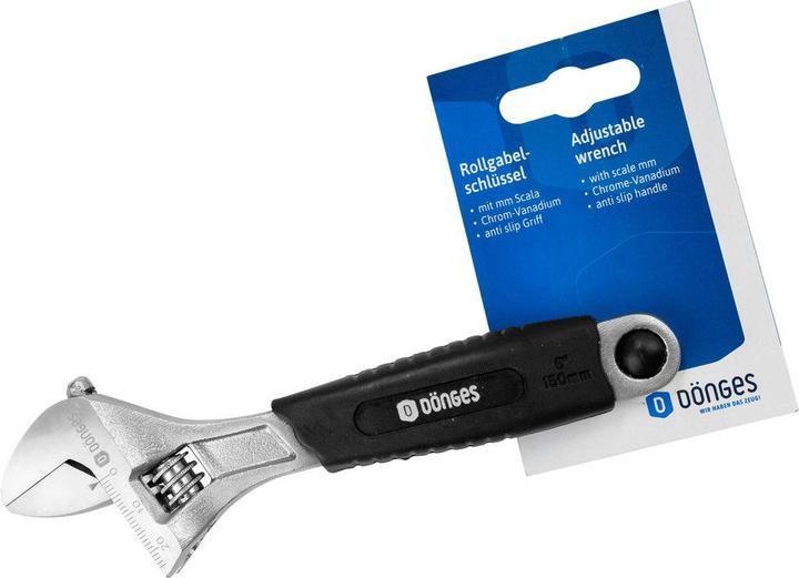 Actual product image Dönges Roller fork spanner, length 150 mm, jaw width 18 mm (18 mm)