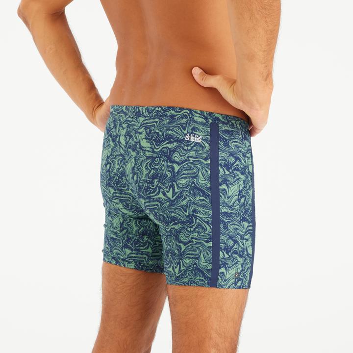 Actual product image Nabaiji Badehose Midjammer Herren - 100 Yoko Wave blau/khaki (40)