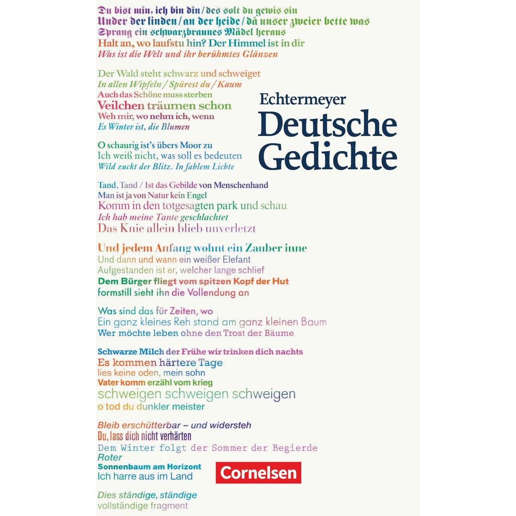 Deutsche Gedichte, Schulbücher von Peter Geist, Elisabeth K. Paefgen
