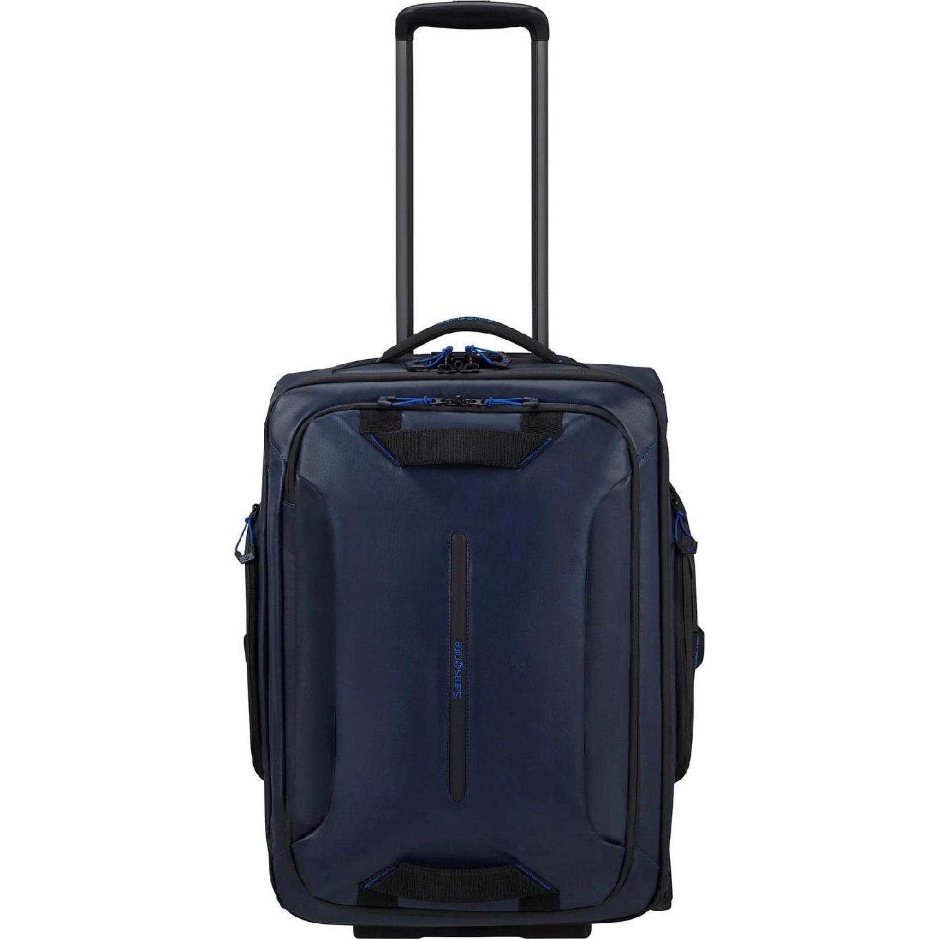 Samsonite, Valigia, Reistas Met Wielen - Ecodiver Duffle/Wh 55/20 (Borsetta) Blue Nights, Blu, (48 l)