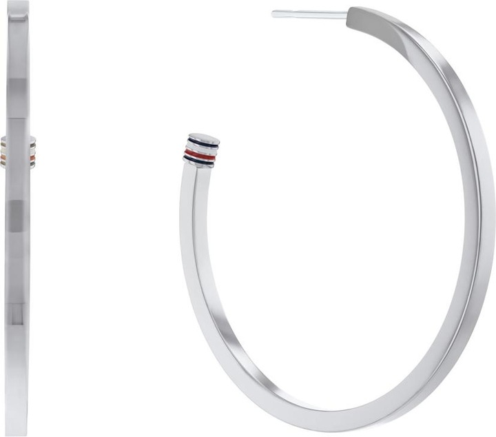 Tommy Hilfiger Boucles d'oreilles Sliding Chains (Acier inoxydable)