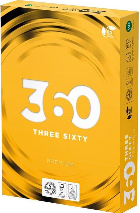 Actual product image 360 Everyday Premium copy paper FSC, A3, 80 g/m² (80 g/m², 500 x, A3)