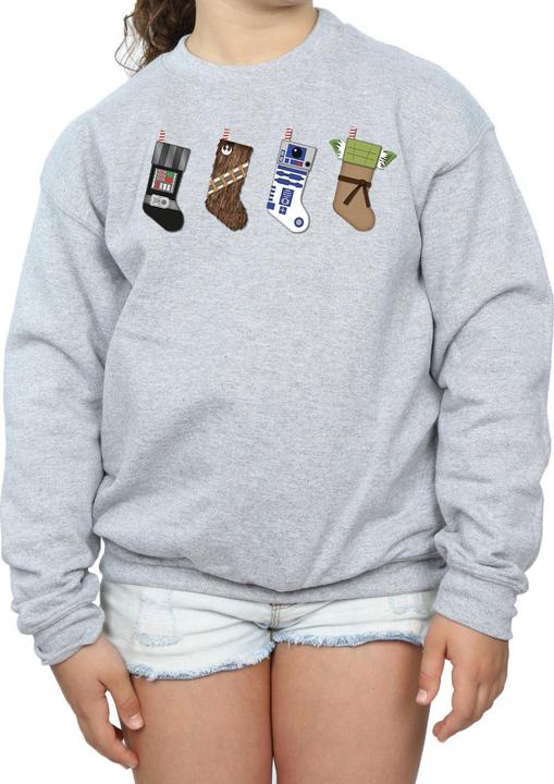 Produktbild Star Wars Christmas Stockings Sweatshirt Mädchen (152, 158)