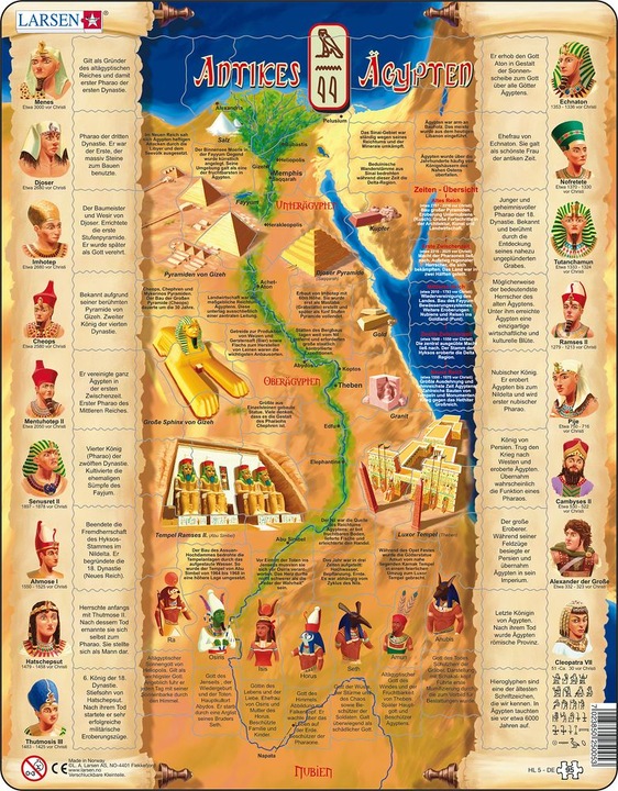 Immagine prodotto Larsen Puzzle - Antico Egitto