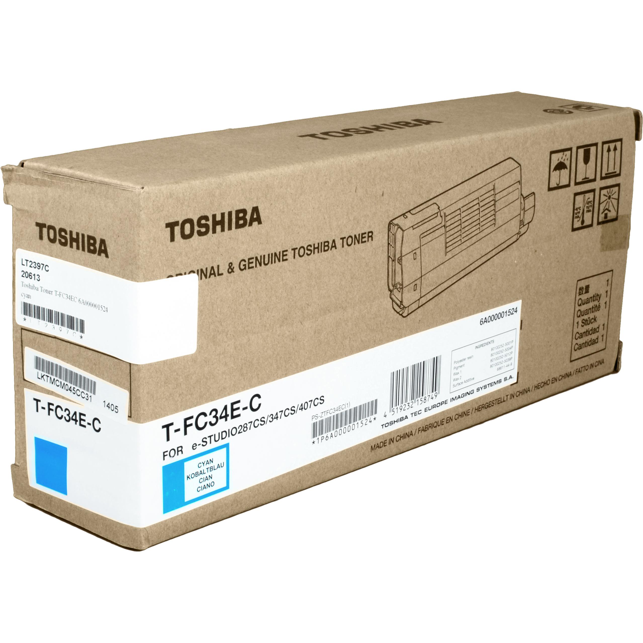 Toshiba, Toner, T FC34EC Tonerpatrone (C)
