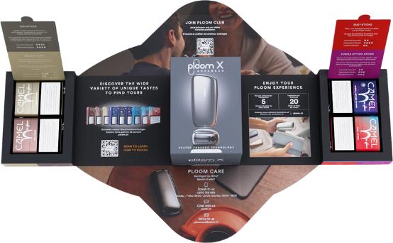 Actual product image Ploom X Advanced Starter Kit