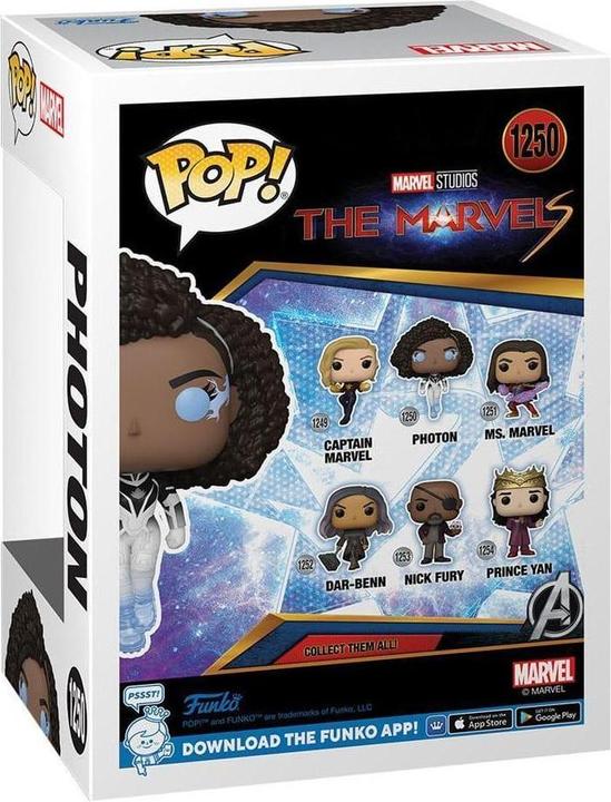 Actual product image Funko The Marvs POP! Vinyl figurine Photon 9 cm