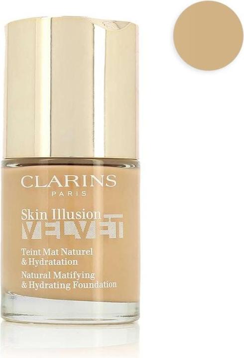 Actual product image Clarins Skin Illusion Velvet Fond de Teint No 112.3N (112.3N Brown)