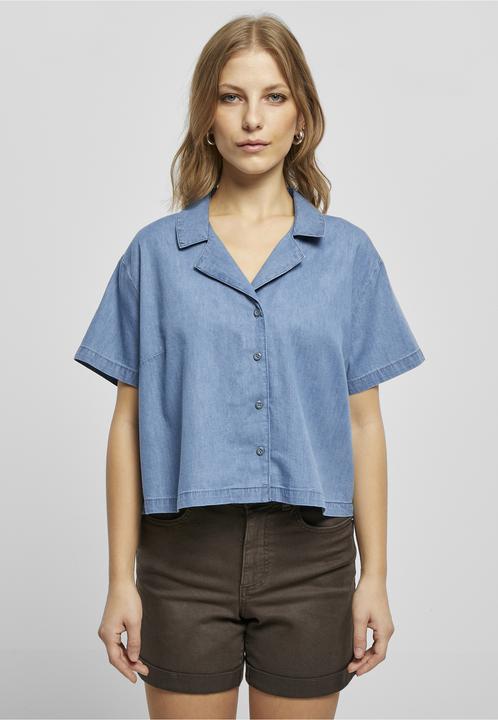 Immagine prodotto Urban Classics Ladies Light Denim Resort Shirt (M)
