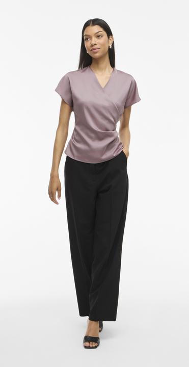 Produktbild Vila VIELLETTE Drapiertes Oberteil mit angeschnittenen Ärmeln (36)