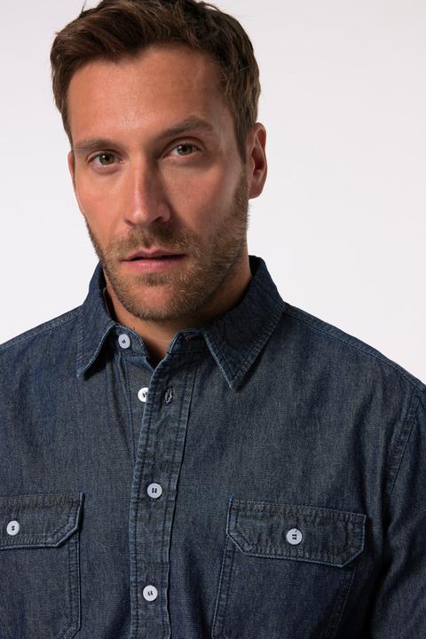 Immagine prodotto JP1880 JP 1880 Jeanshemd, Langarm, Kentkragen, Modern Fit (3XL)