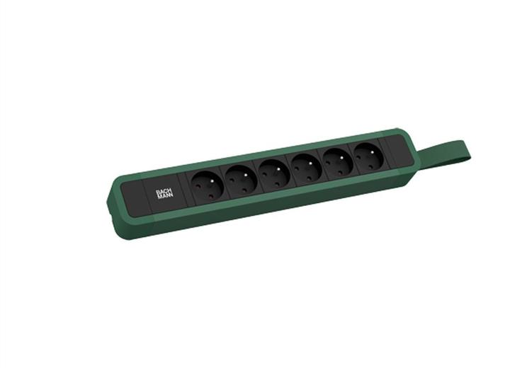 Actual product image Bachmann BACH socket strip (6x, CEE 7/3, CEE 7/5, 2 m)