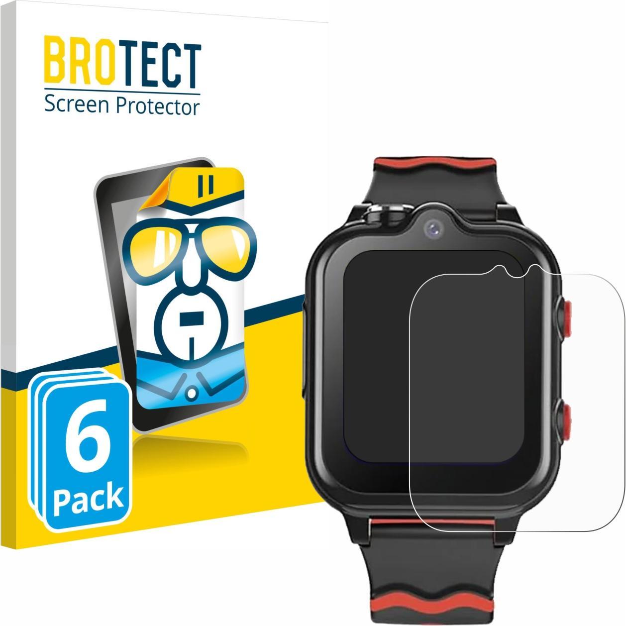 BROTECT Schutzfolie Displayschutz Displayschutzfolie Folie Klar Transparent, Smartwatch Schutzfolie, Transparent