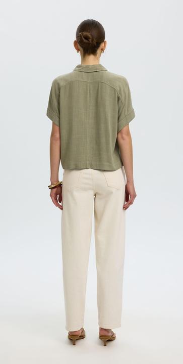 Immagine prodotto Selected Slfviva Ss Cropped Shirt Noos (34)