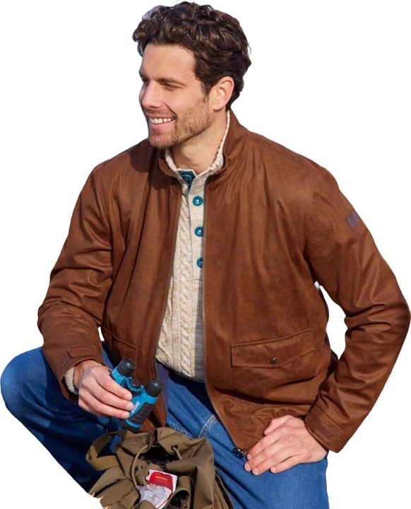 Produktbild Atlas For Men Jacke aus Wildlederimitat (L)
