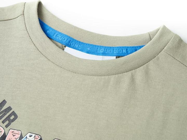 Immagine prodotto VidaXL Maglietta da bambino light khaki 140,Materiale: 100 (140)