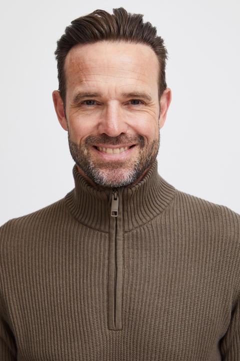 Produktbild FQ1924 FQKyle ribbed texture halfzip - Pullover - 21900568 (L)