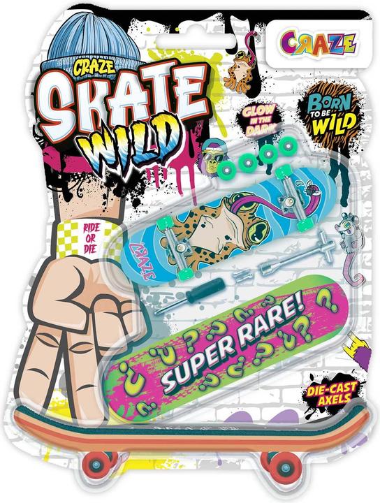 Produktbild Craze Finger-Skateboard Double Mix (Multilingual)