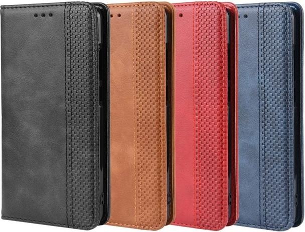 Produktbild MU Style Vintage Style Leder Bookcover Hülle (Xiaomi Mi 9T Pro)
