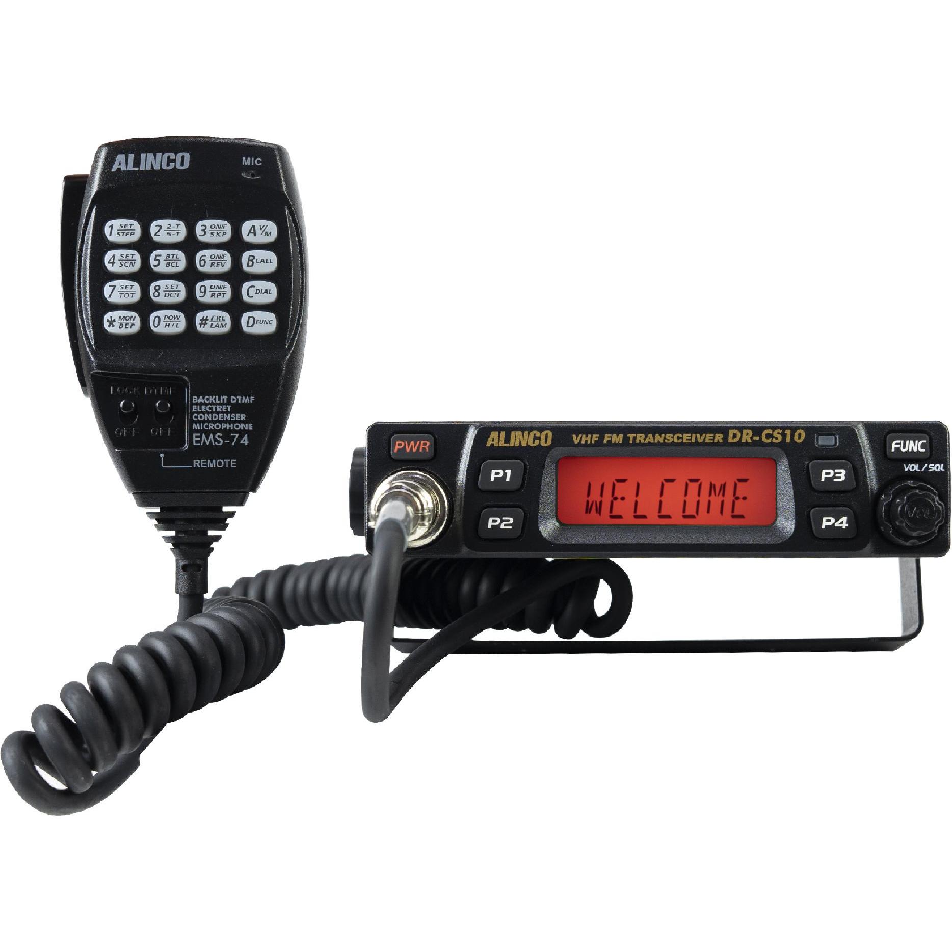 Alinco Radio PNI DR-CS-10, 136–174 MHz, 200 Kanäle, DMTF, 13,8 V, Walkie-Talkie