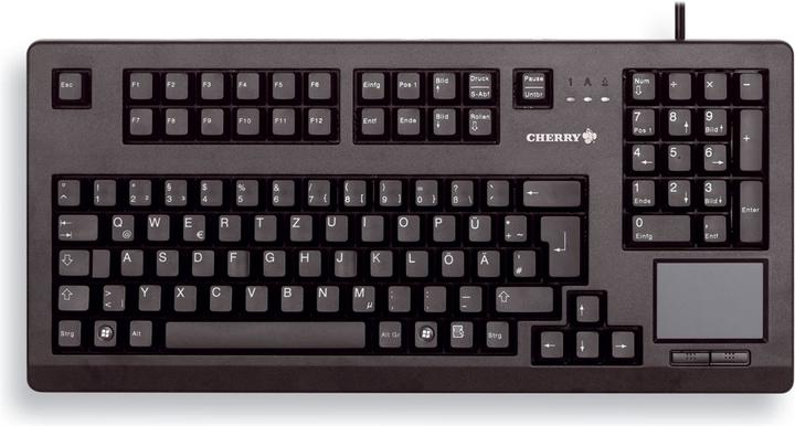 Actual product image CHERRY Mechanical keyboard w/ touchpad USB EU (US, Cable)