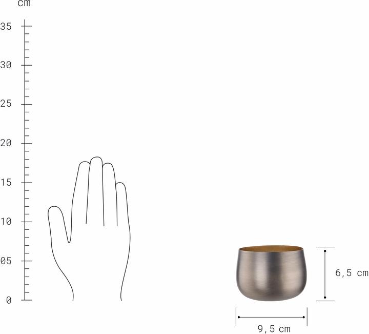 Produktbild home24 Dusk (Ø 9.5 x 6.5 cm)