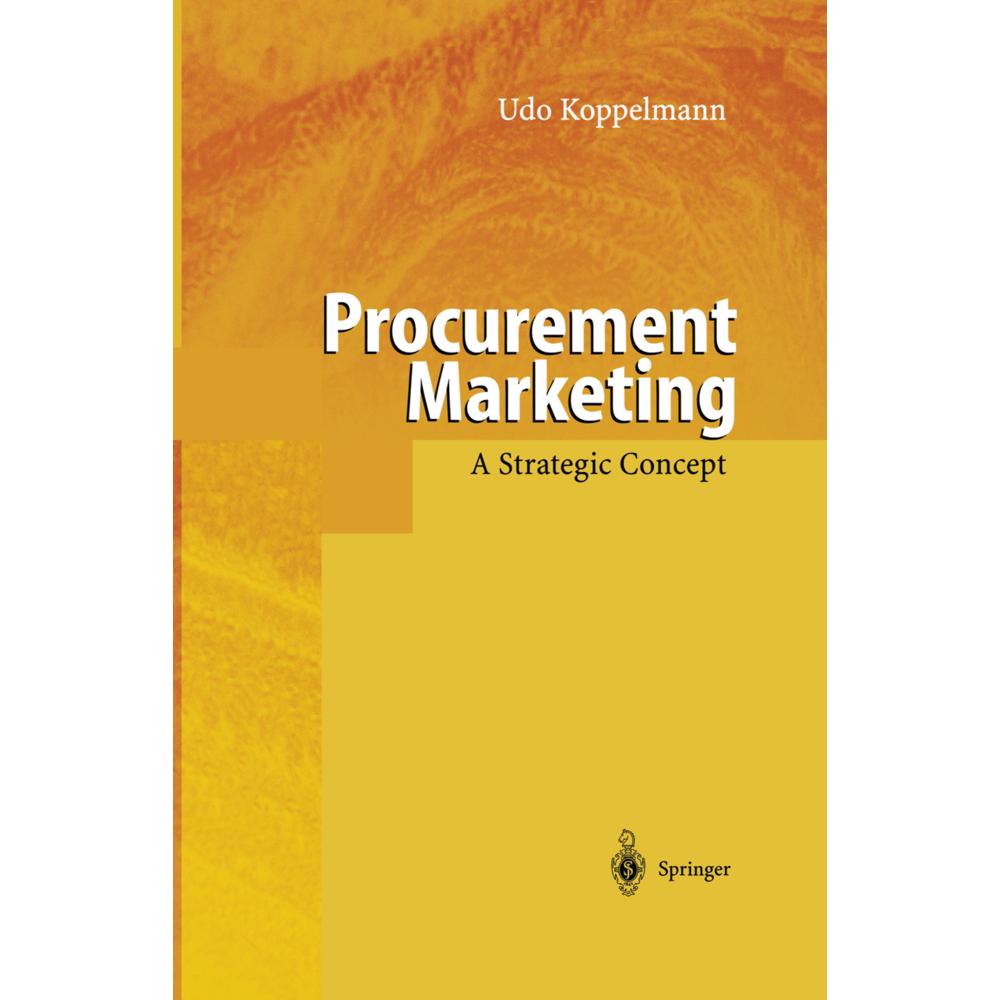 Procurement Marketing, Fachbücher von Udo Koppelmann