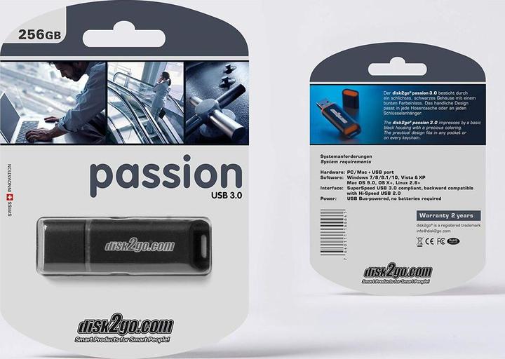 Image du produit Disk2go Passion (256 Go, USB-A)