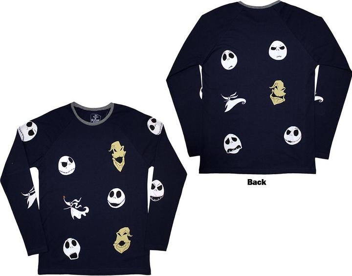 Produktbild The Nightmare Before Christmas TShirt bestickt Langärmlig (S)