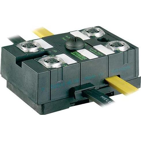 Murr Elektronik Distributore passivo, Cavo + Spina elettrica, Nero