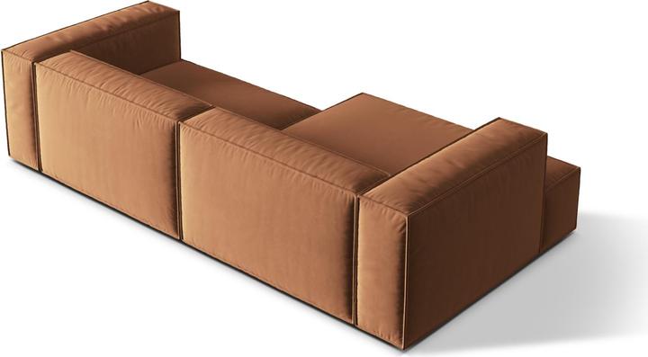 Actual product image Micadoni Modular Left Corner Sofa, "Nuria", 4 Seats, 147x292x72 Made in Europe (Modular sofa, Corner sofa)