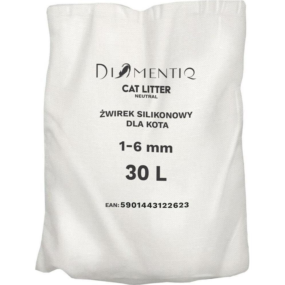 Diamentiq Neutro Neutral (Antibatterico, Assorbimento Rapido, Neutralizzante, Non Agglomerante, Non Spolverare, 10 Kg), Sabbia Lettiera Per Gatti