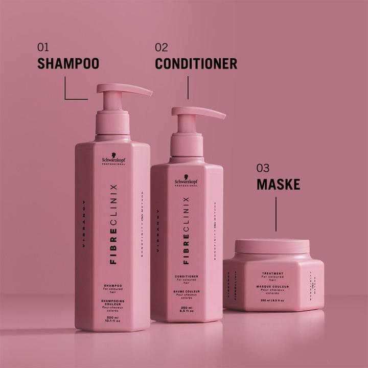 Produktbild Schwarzkopf Fibre Clinix - Vibrancy Shampoo (300 ml, Flüssiges Shampoo)