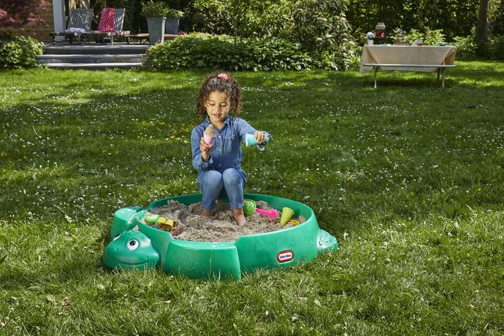 Actual product image Little Tikes Turtle sandbox