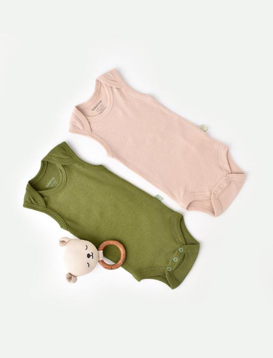 Produktbild BabyCosy Body. ärmellos. 2 Pack (80)