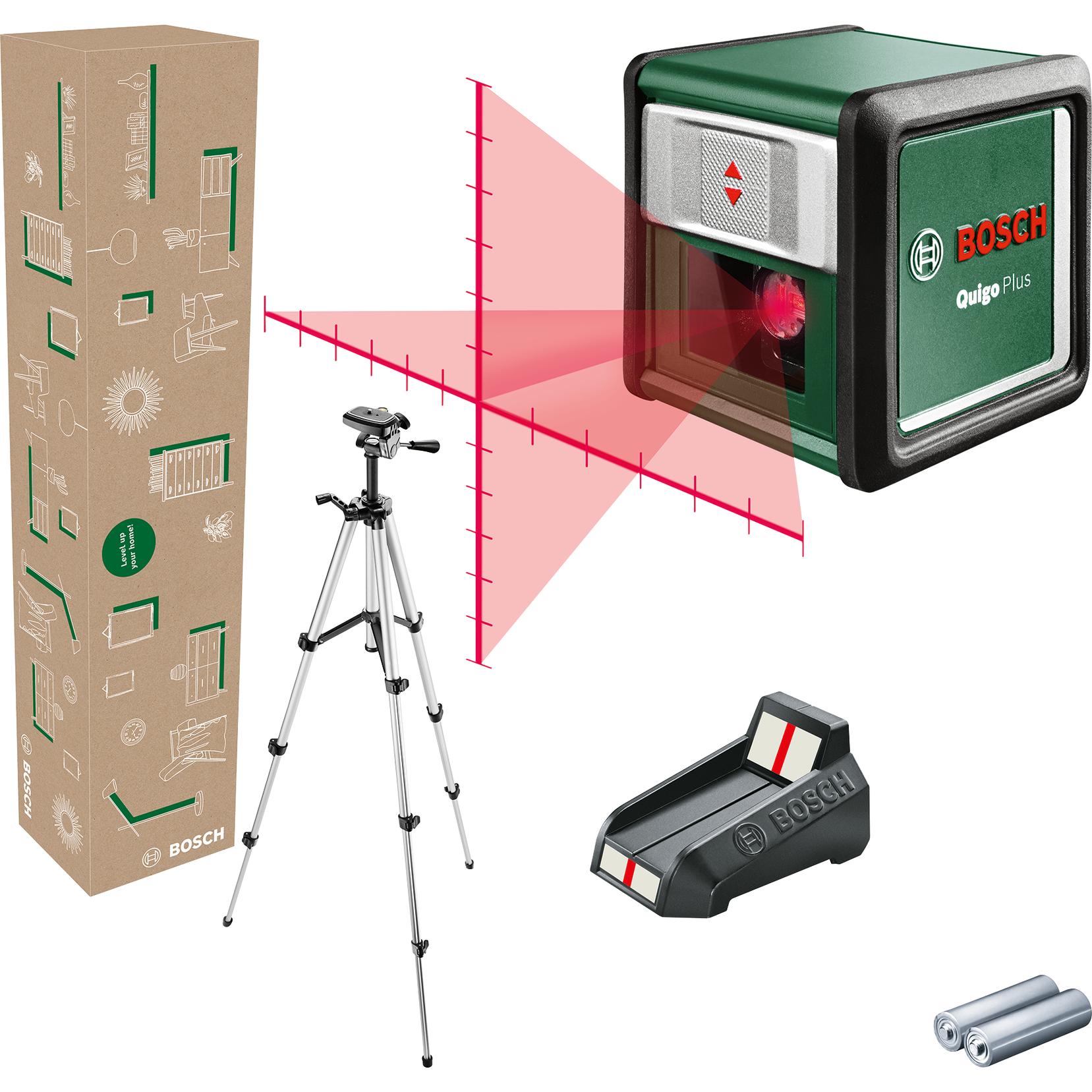 Bosch Home & Garden, Linienlaser, Quigo Plus