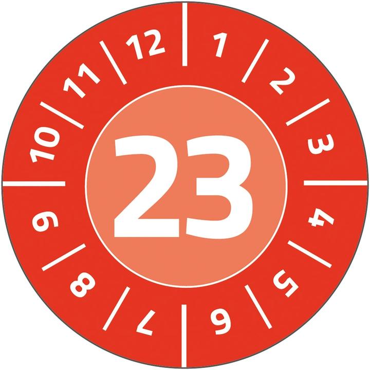 Actual product image Avery Test badges