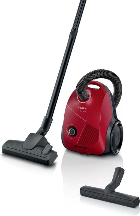 Image du produit Bosch Hausgeräte Série 2 BGBS2RD1H vacuum 3.5 L Dry Dust bag