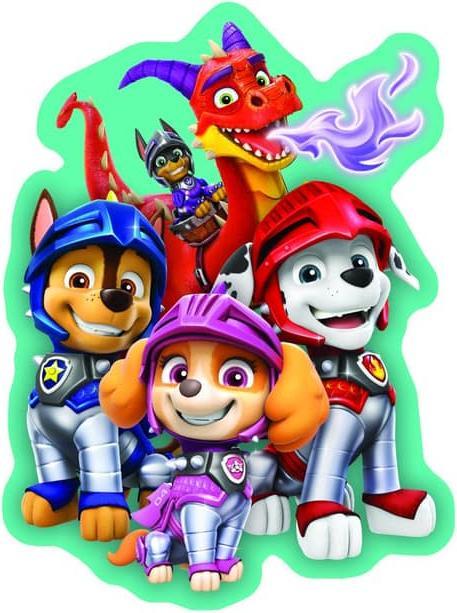 Actual product image Trefl Wooden Puzzle Junior 50 - Paw Patrol (50 pieces)