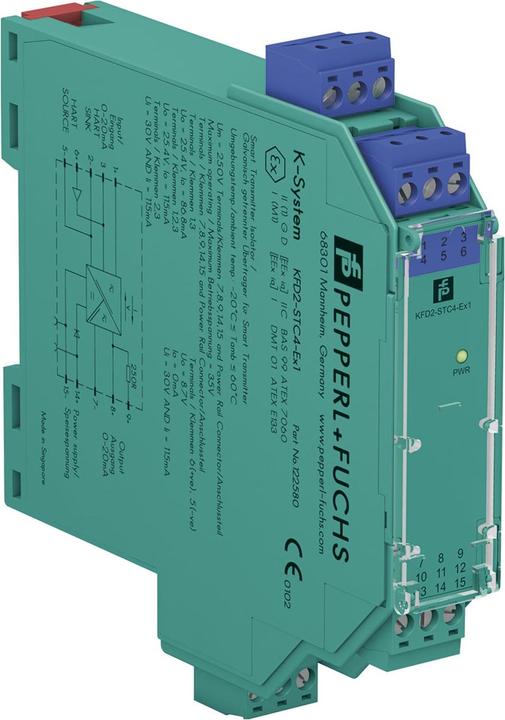 Produktbild Pepperl & Fuchs Transmitterspeisegerät KFD2-STC4-Ex1