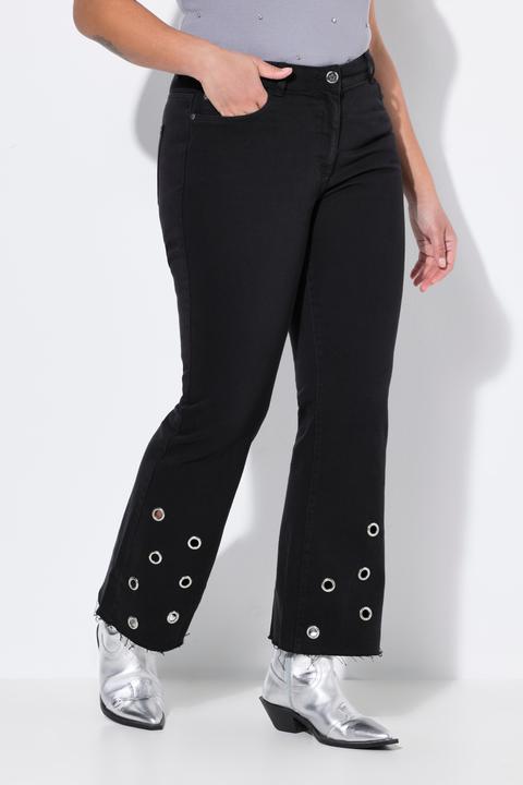 Produktbild Angel of Style Jeans Claire, Metallösen am Saum, 5-Pocket (46)