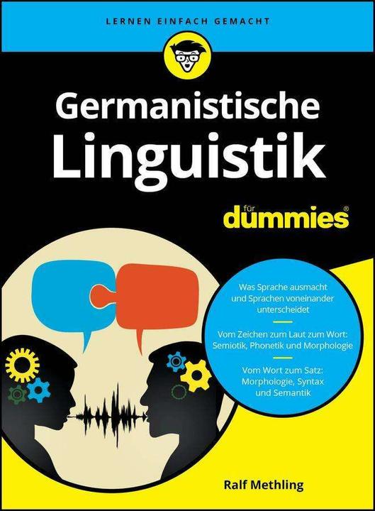 Actual product image Germanistische Linguistik für Dummies (German, Ralf Methling, 2024)