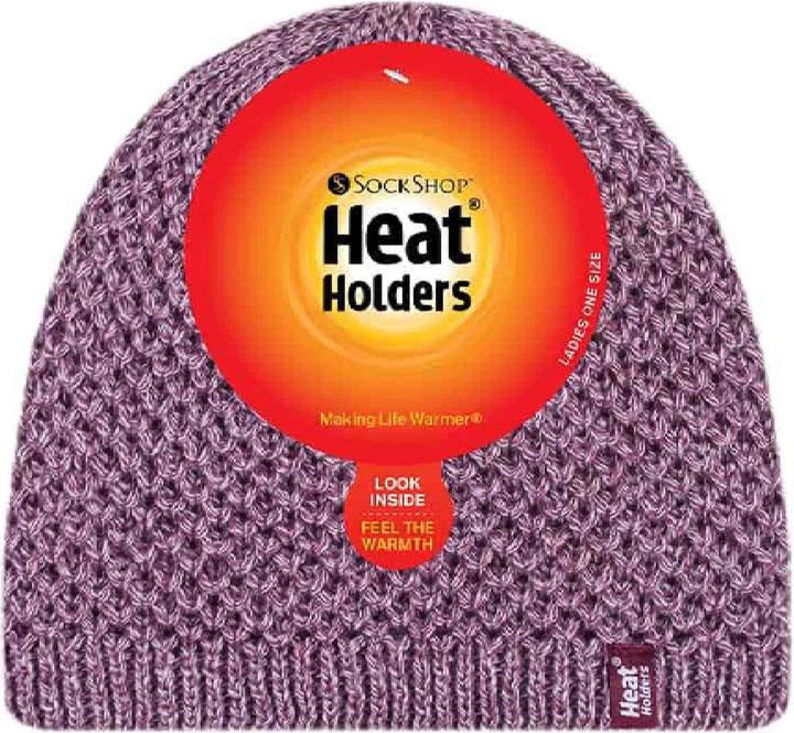 Image du produit Heat Holders Winter Strickmütze | Warm Beanie Mütze Stricken Fleecefutter