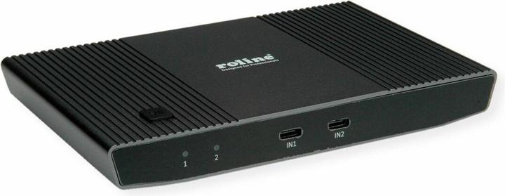 Roline Switch KVM 2-gang/dock USB-C