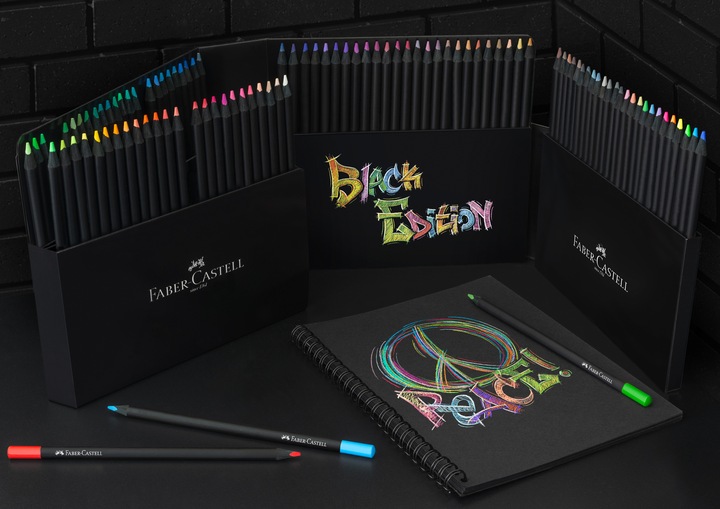 Actual product image Faber-Castell Black Edition (Sorted, 100 x)
