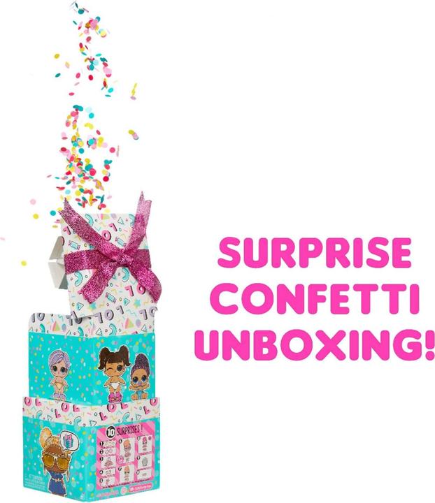 Immagine prodotto L.O.L. Surprise! Sorelle di compleanno pop con coriandoli