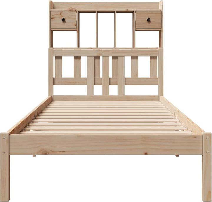 Produktbild vidaXL Bücherregalbett (75 x 190 cm)
