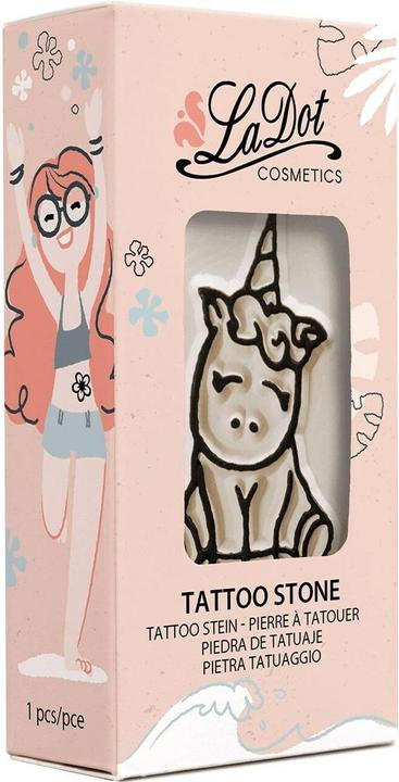 Actual product image Ladot Tattoo stamp unicorn medium
