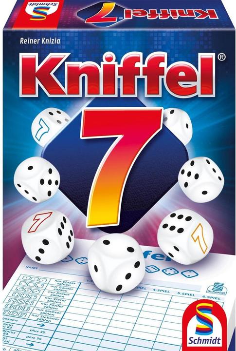 Actual product image Schmidt Spiele Kniffel 7 (d) (German, 2 - 4 Players)