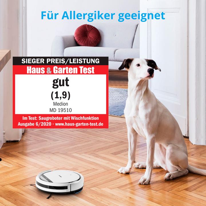 Produktbild Medion Saugroboter mit Wischfunktion